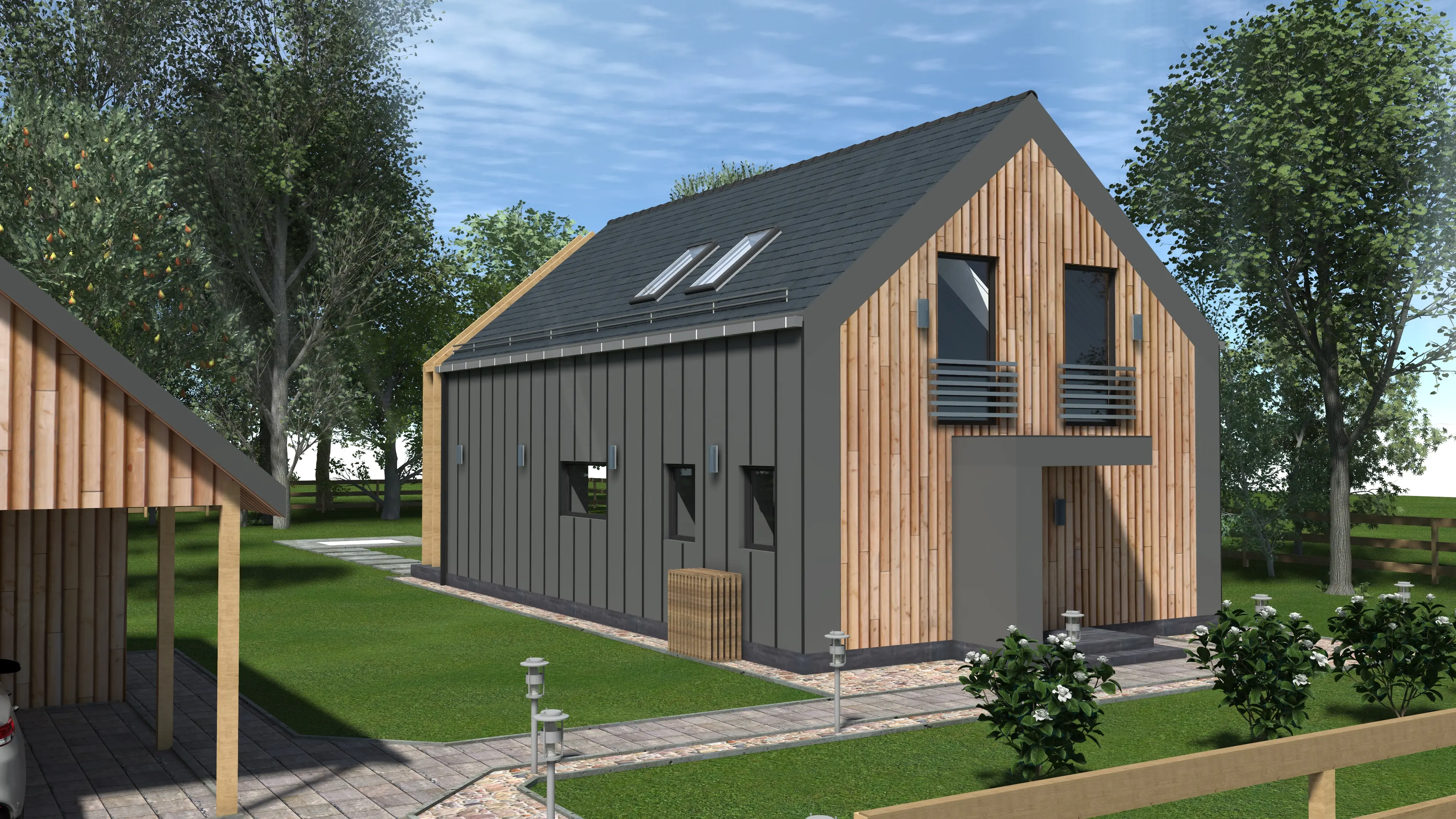 Osada Przy Lesie - nowoczesne domy w sercu natury